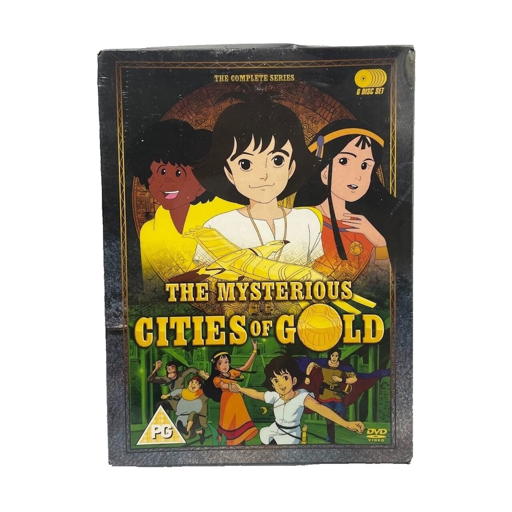 Les Mysterieuses‎ Cites D'or Complete Series DVD Episodes 1-39 Region 2 UK *New